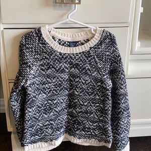 Black & white sweater
